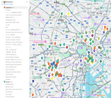 Tokyo MAP - Restaurant - Japan Google Maps Guide